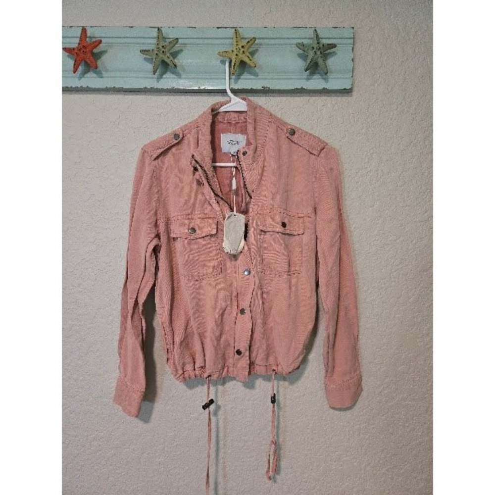 Rails Collins Utility Jacket in Rose Dust